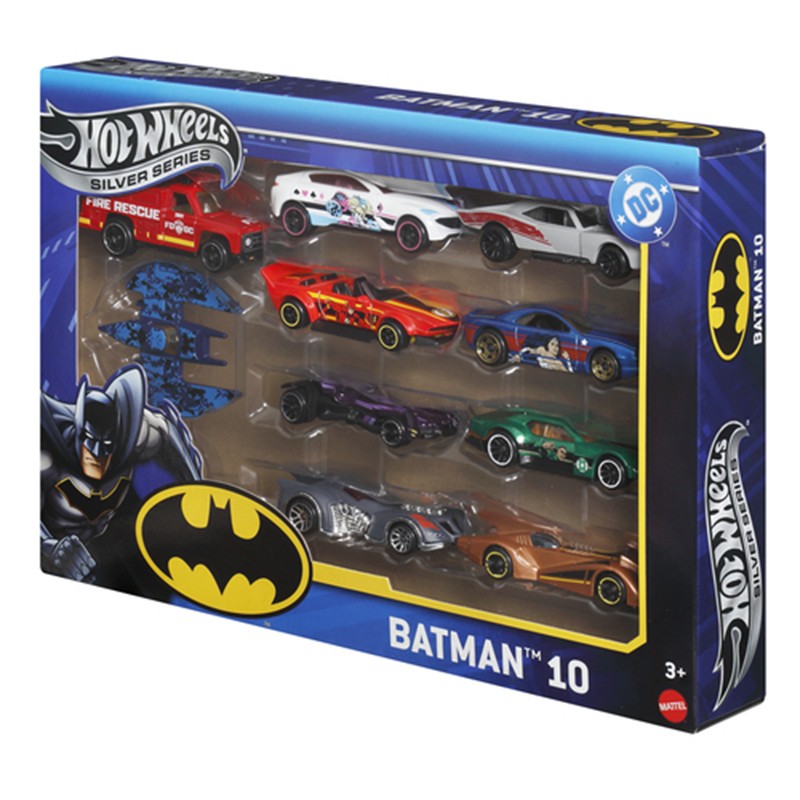 Hot Wheels Batman - Pack 10 carros
