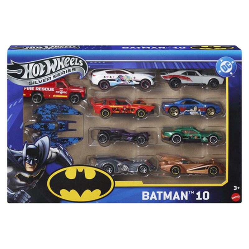 Hot Wheels Batman - Pack 10 coches - Imagen 1