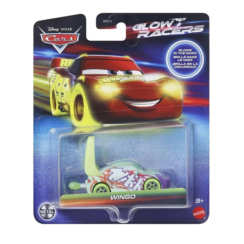 Disney Cars Cotxe Glow Racers Wingo 1:55