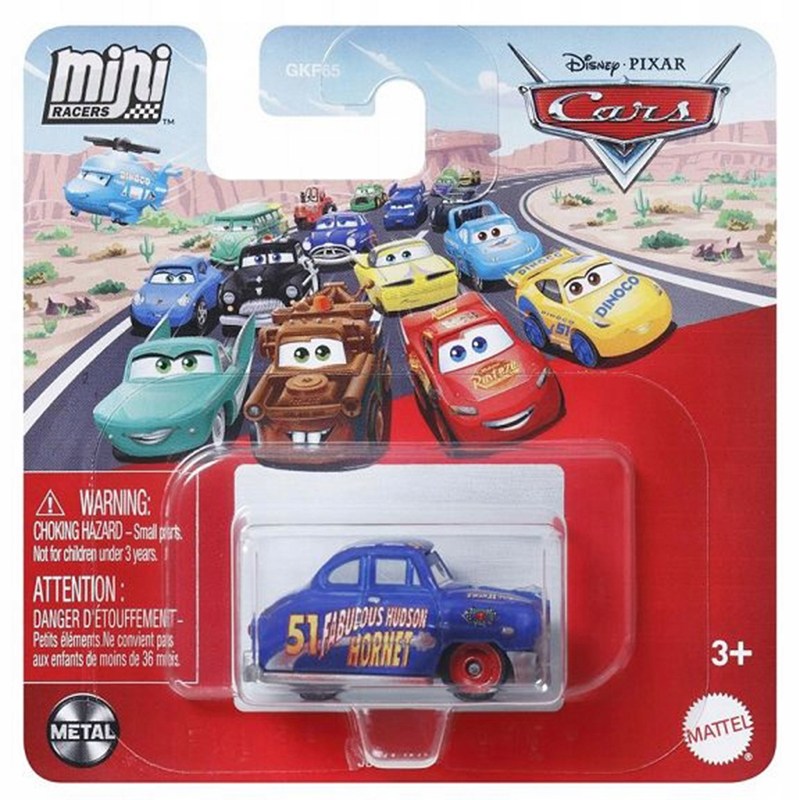 Disney Cars Coche Mini Racers Hudson Hornet