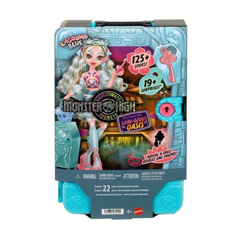 Monster High Skulltimate Secrets Boneca Lagoona Blue - Imagem 5