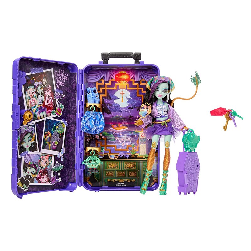 Monster High Skulltimate Secrets Boneca Jinafire - Imagem 4
