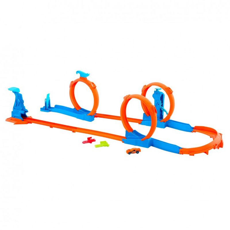 Hot Wheels - Pista Triple Loop - Imagen 1