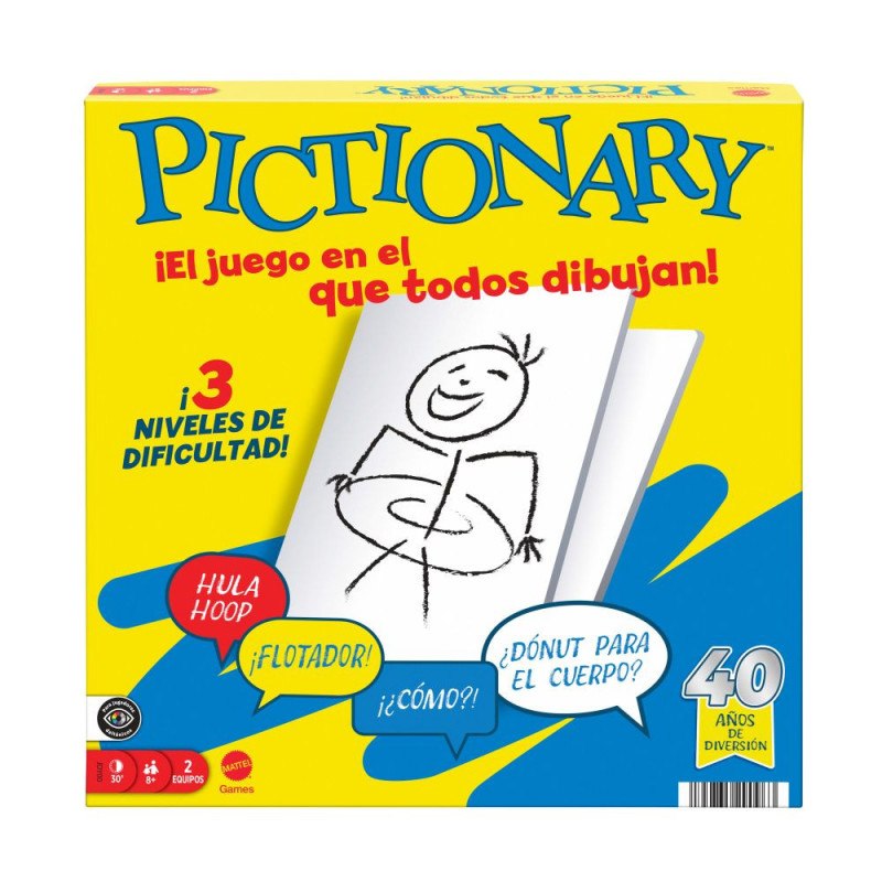 Jogo de Tabuleiro Pictionary Original - Castellano