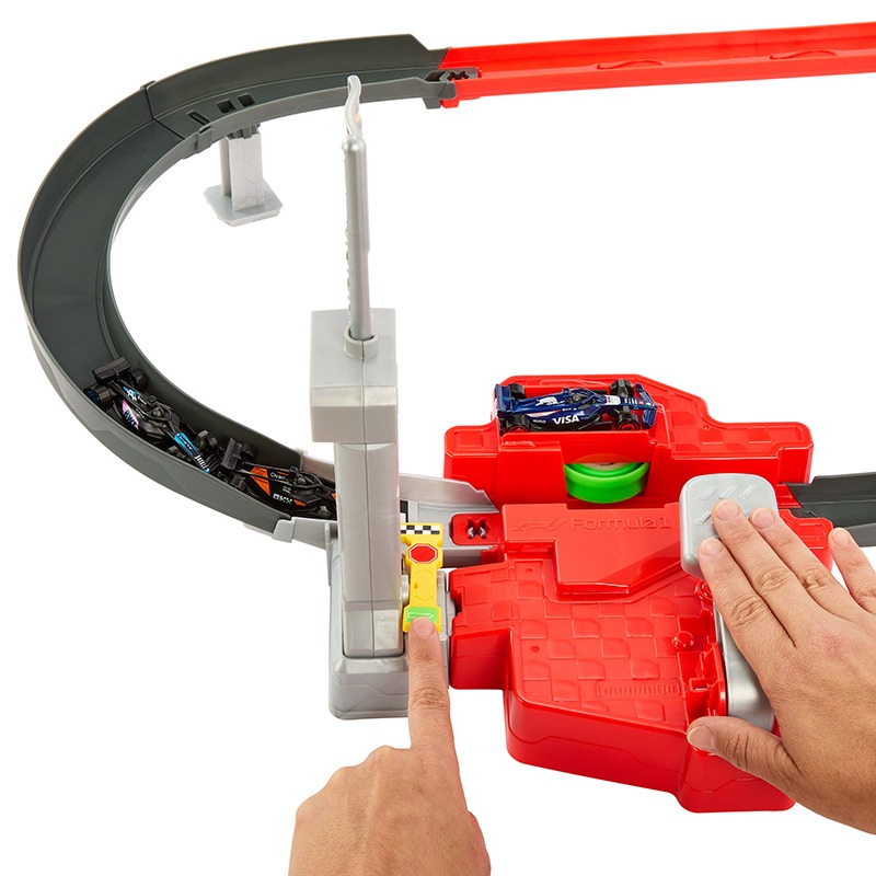 Hot Wheels Formula 1 Circuito Race Sprint con 3 coches 1:64 - Imagen 3