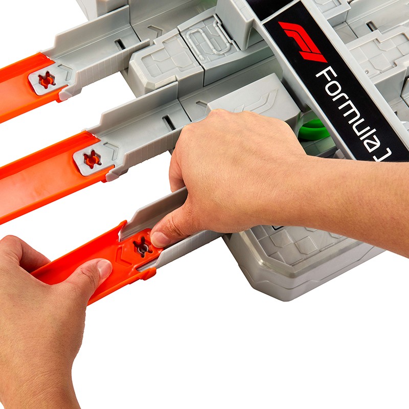 Hot Wheels Formula 1 Circuito Grand Prix con 3 coches 1:64 - Imagen 2