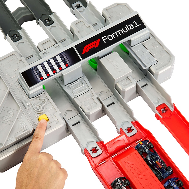 Hot Wheels Formula 1 Circuito Grand Prix con 3 coches 1:64 - Imagen 3