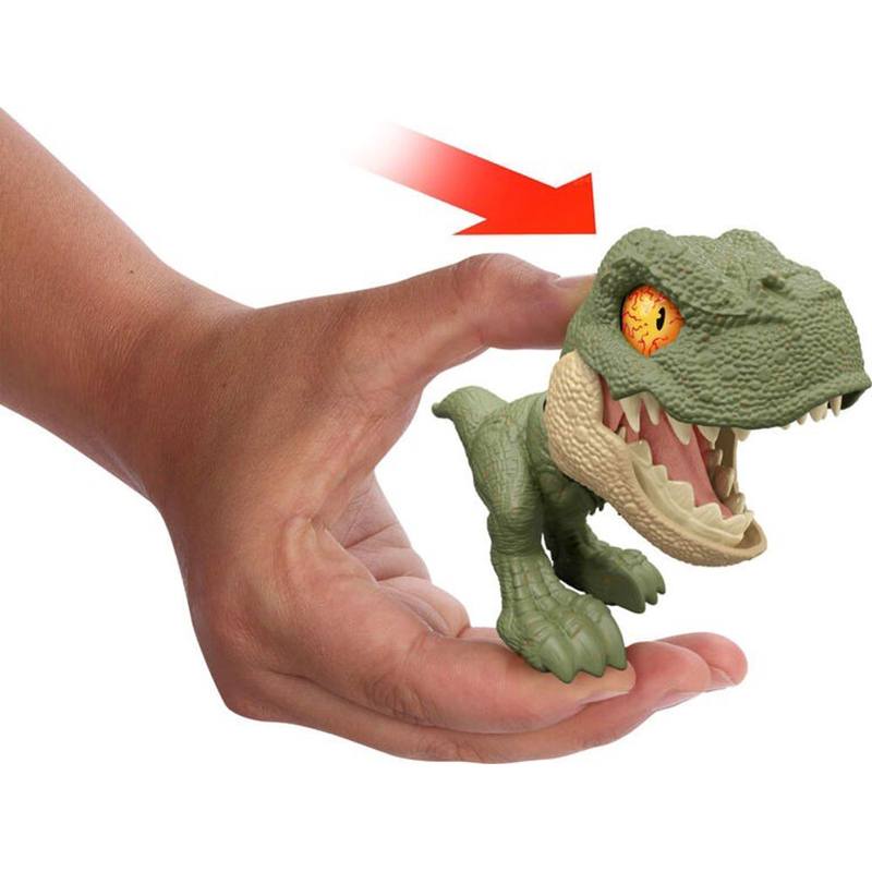 Jurassic World Figura Dinossauro T-Rex Dino Mordedura - Imagem 1