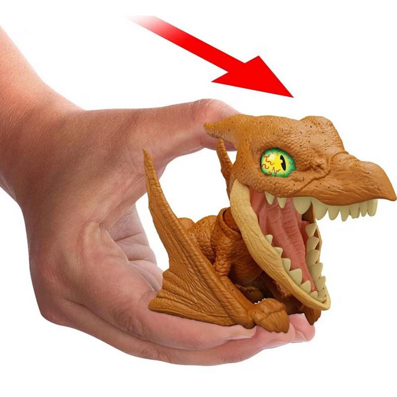 Jurassic World Figura Dinossauro Pteranodon Dino Mordedura - Imagem 1