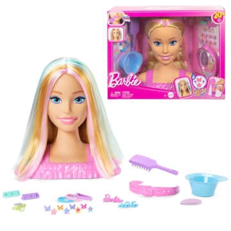 Barbie Busto-Cabeza para peinar, pelo rubio - Imagen 1