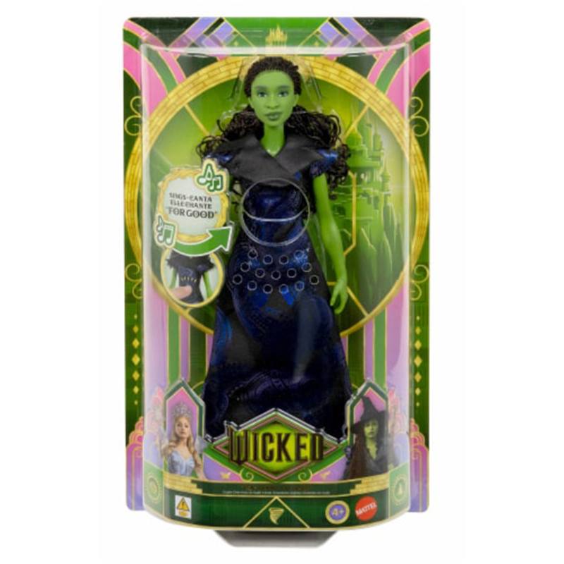 Disney Wicked Boneca Elphaba Musical 29cm