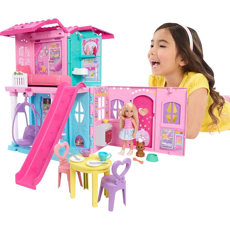 Barbie Muñeca Chelsea Casa Pop-Up - Imagen 1