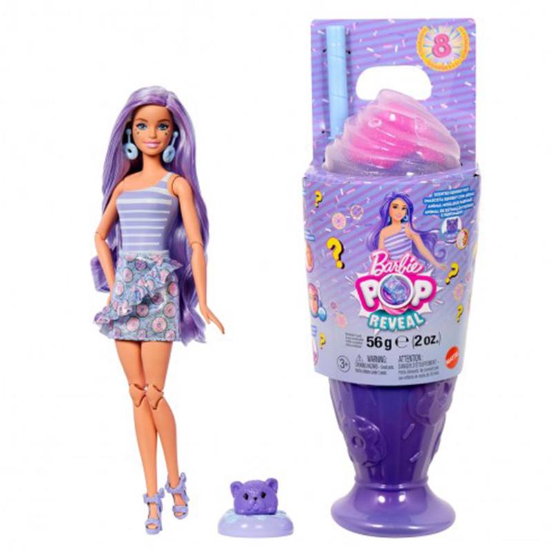 Barbie Pop Reveal Muñeca sopresa - Colección Dulces Dreams