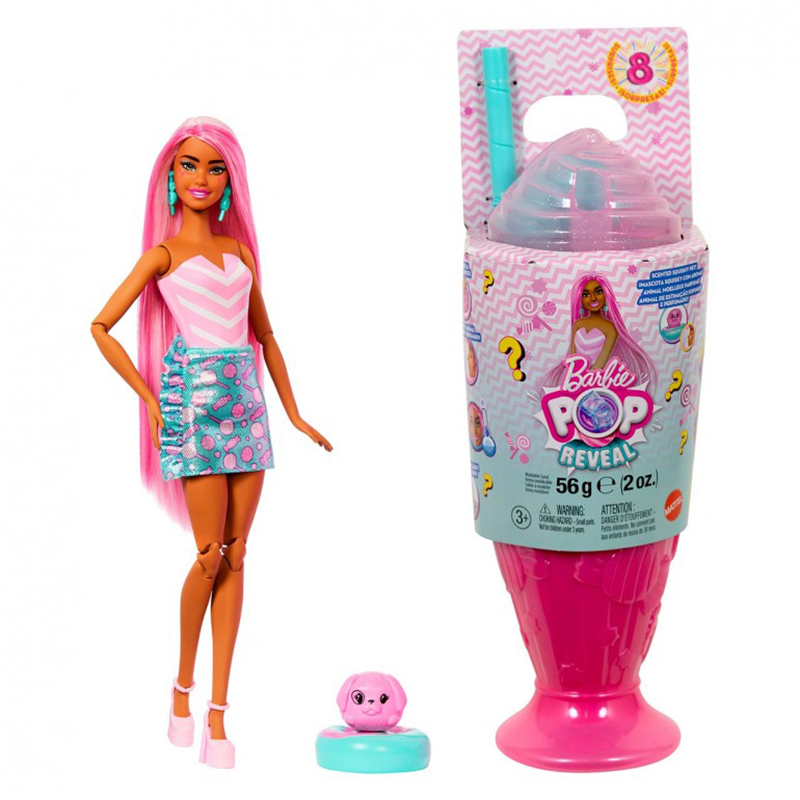 Barbie Muñeca Pop Reveal Colección Dulces Rosa