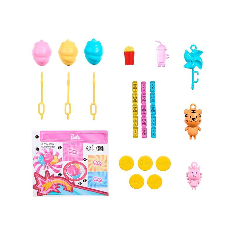 Barbie Muñeca Puesto de algodón de azúcar - Imagen 4