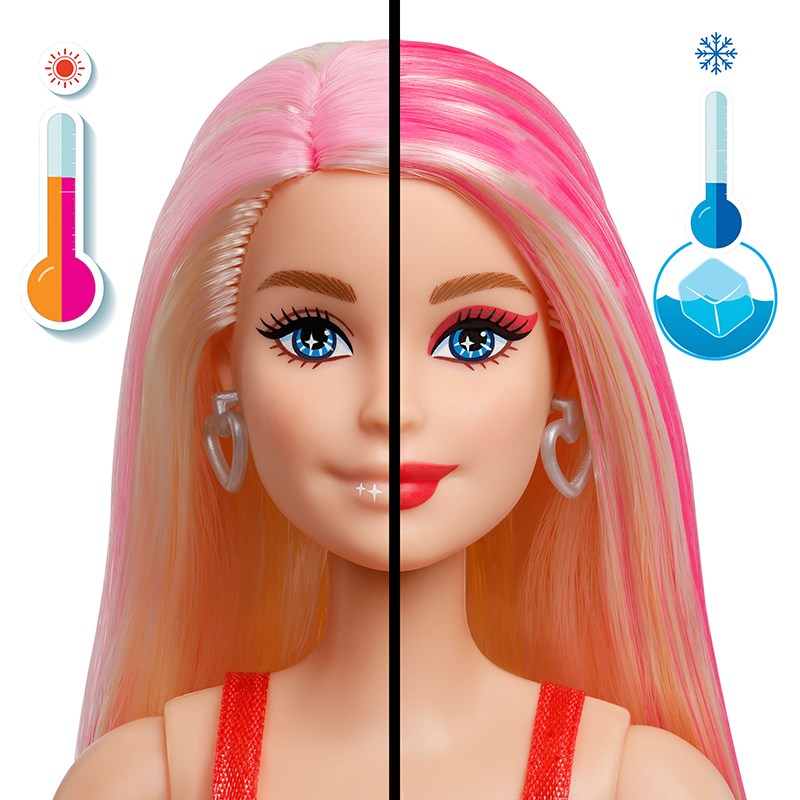 Barbie Muñeca Glam Party Unboxed con accesorios - roja - Imagen 2