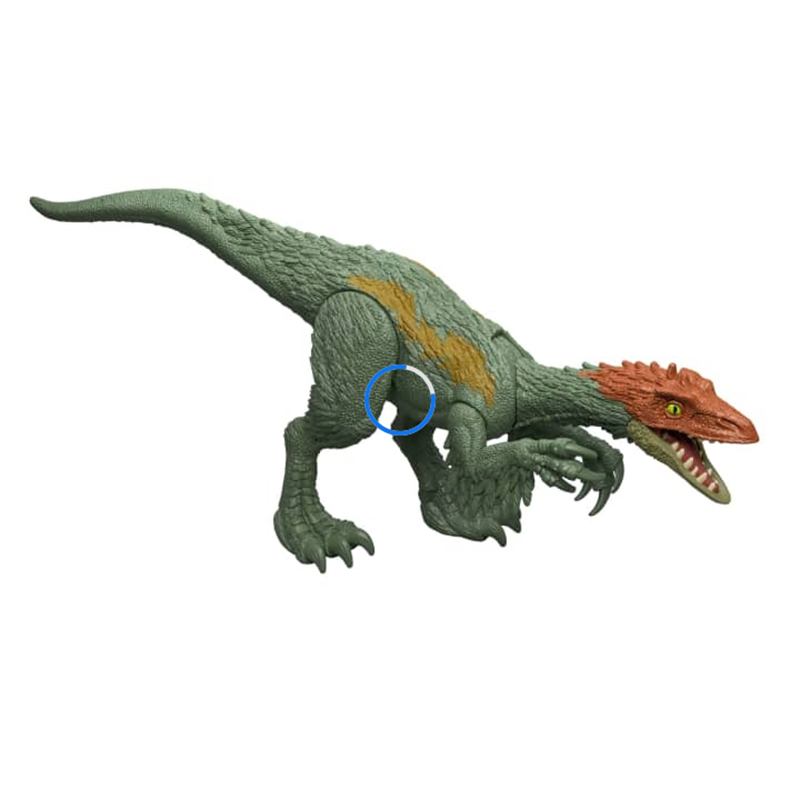 Jurassic World Danger Figura Dinossauro Archaeornithomimus - Imagem 1