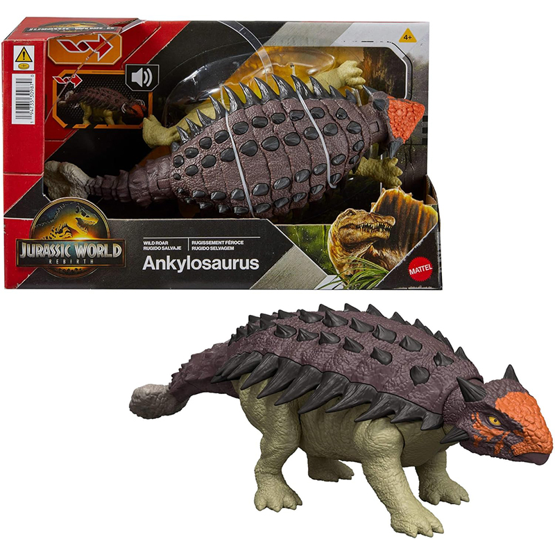 Jurassic World Dinossauro Roar Attack Ankylosaurus