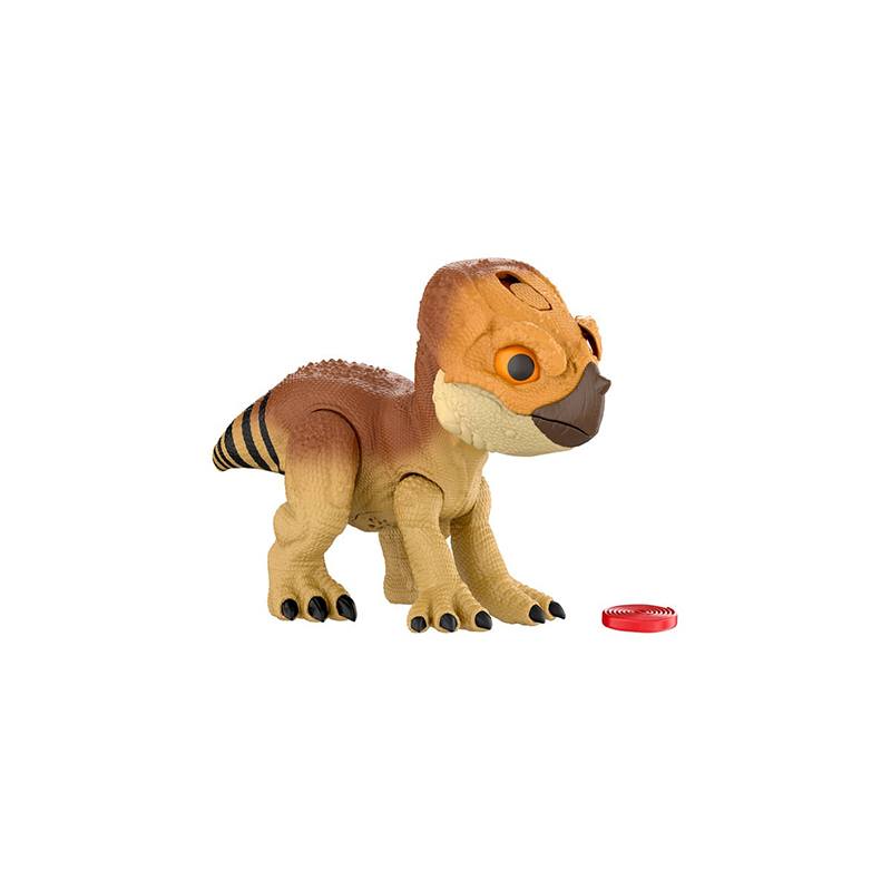 Jurassic World Figura Dinossauro Interativo Aquilops - Movimento e sons