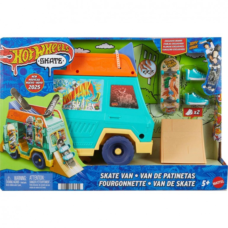 Hot Wheels - Playset Furgoneta Skate Van