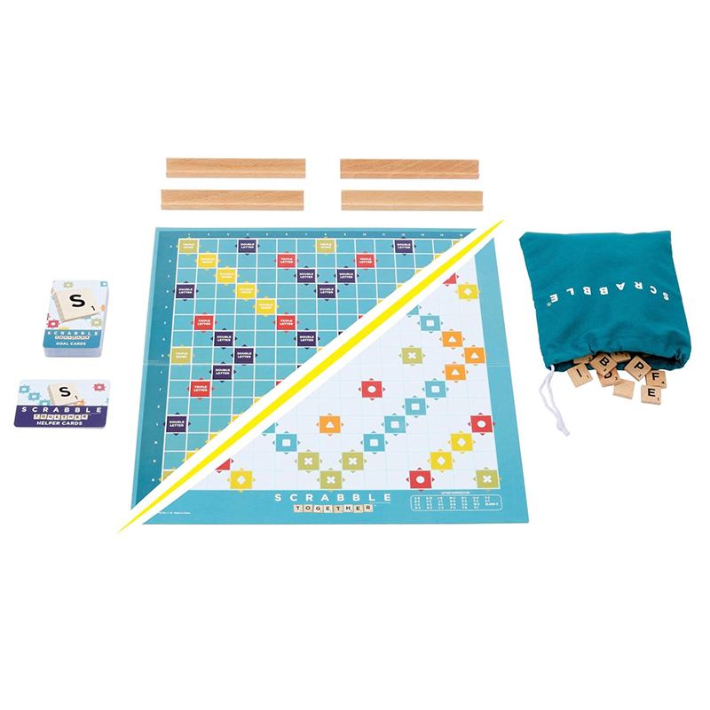 Jogo Scrabble de Madeira 2 em 1 - Imagem 2