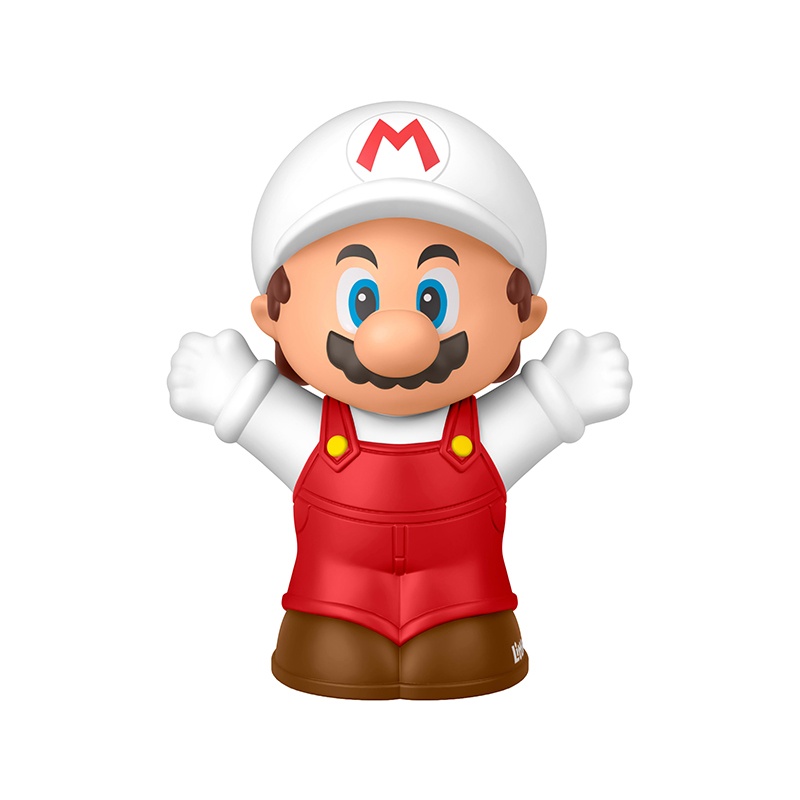 Mario Bros Little People Figura Mario Gorra Blanca Fisher-Price