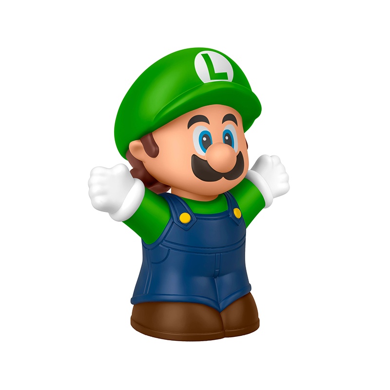 Mario Bros Little People Figura Luigi Fisher-Price - Imagen 1