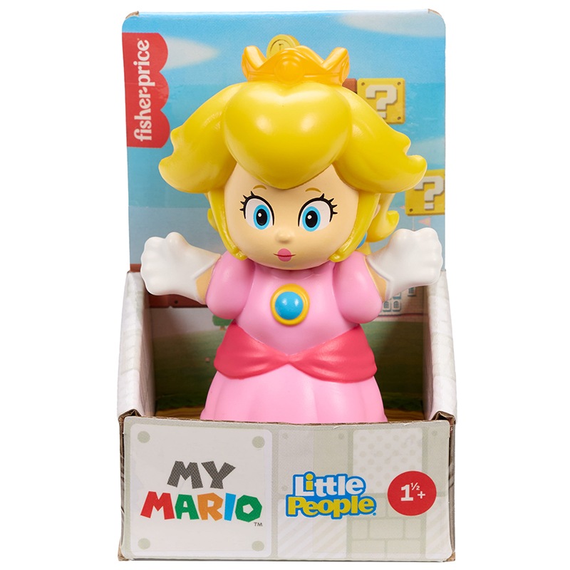 Mario Bros Little People Figura Peach Fisher-Price - Imagen 2