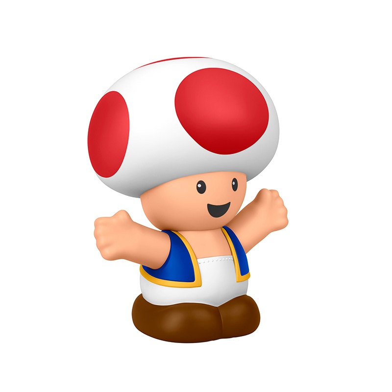 Mario Bros Little People Figura Toad Fisher-Price - Imagen 1
