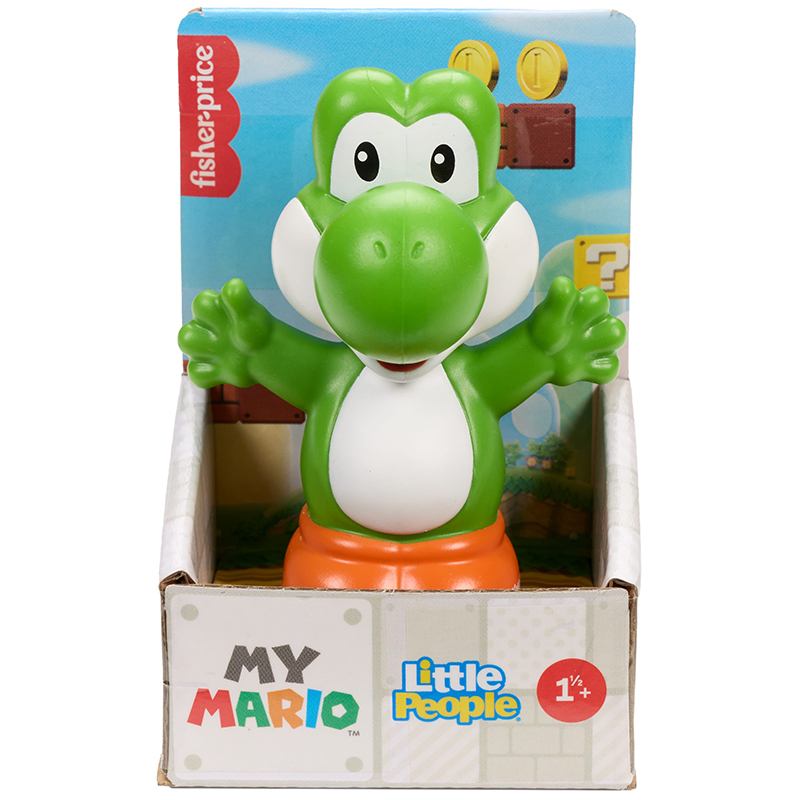 Mario Bros Little People Figura Yoshi Fisher-Price - Imagen 1