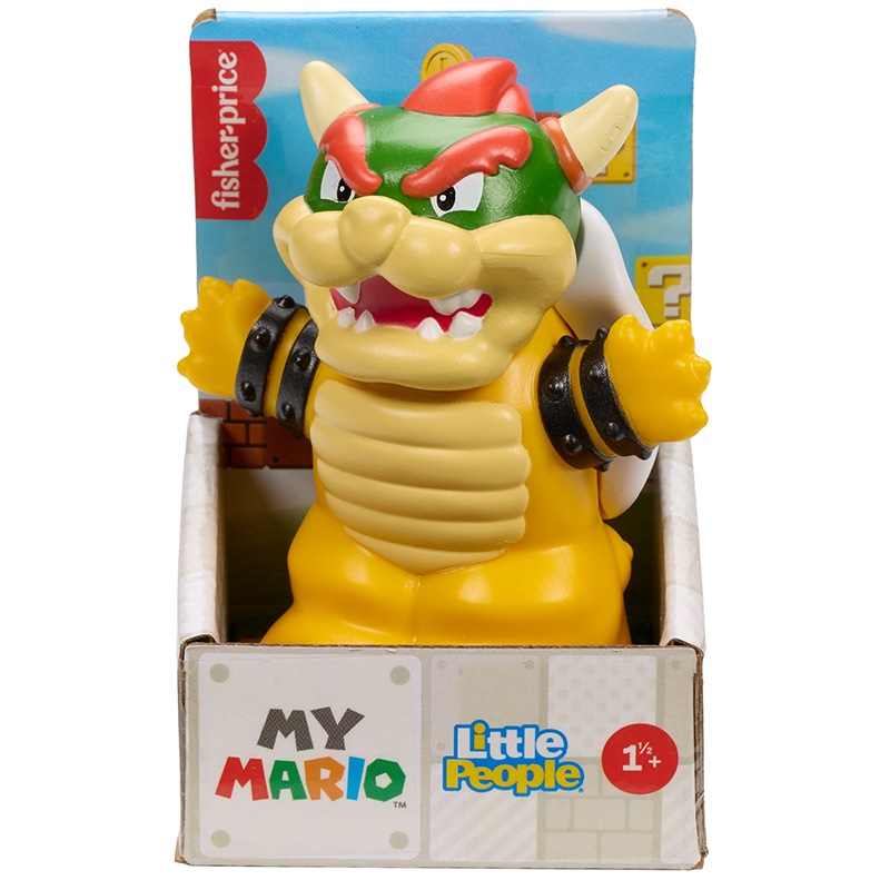 Mario Bros Little People Figura Bowser Fisher-Price - Imagen 2