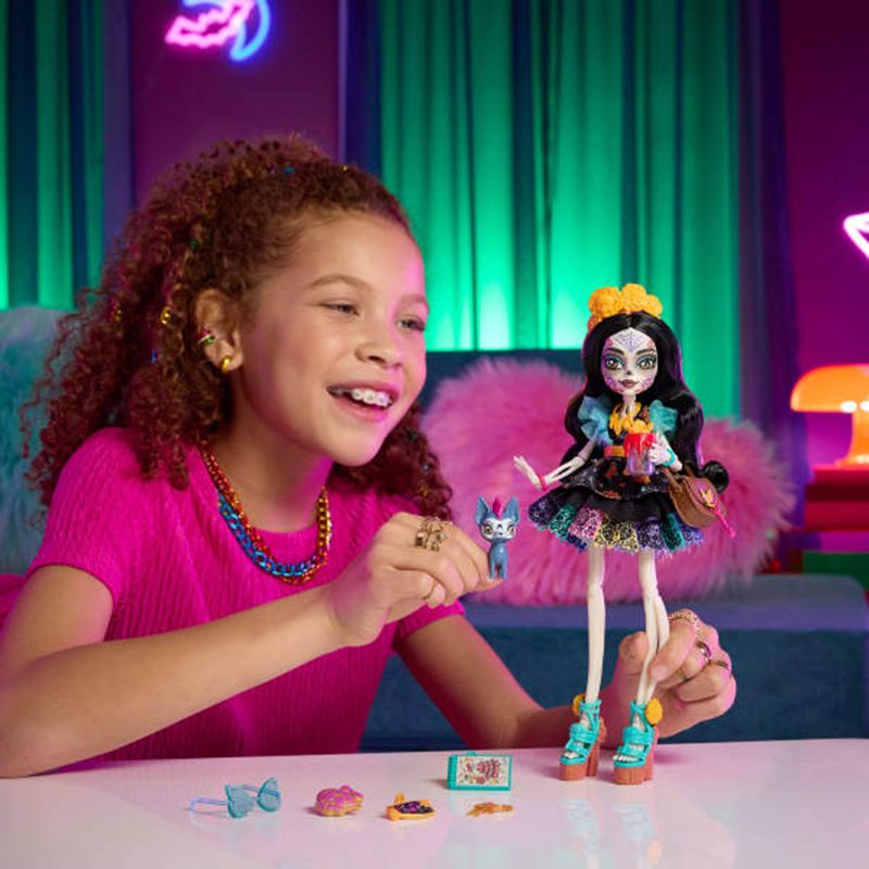 Monster High Muñeca Skelita Calaveras - Imagen 1