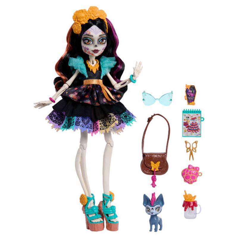 Monster High Muñeca Skelita Calaveras - Imagen 4