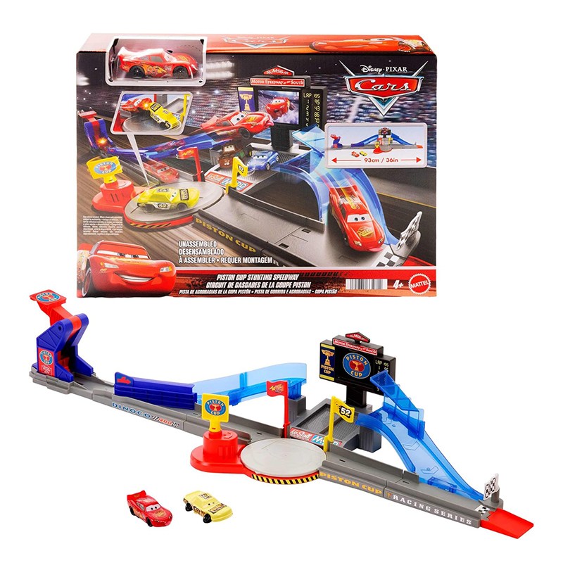 Cars Disney Pista d'Acrobàcies Copa Pistó