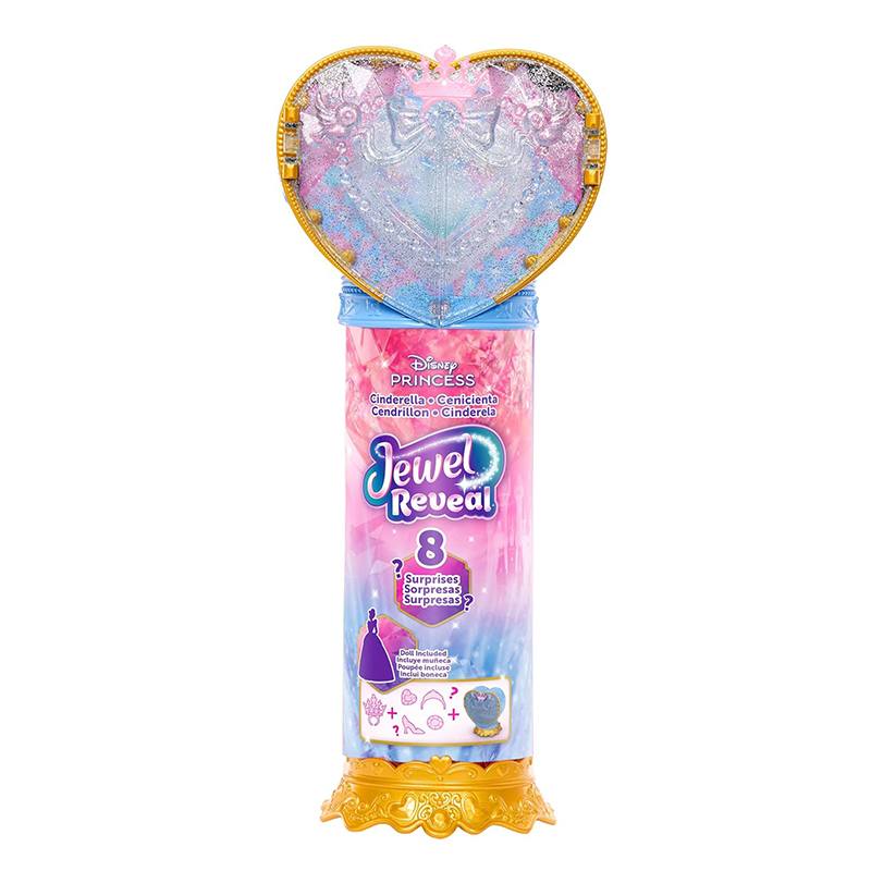 Disney Princesas Boneca Cinderela Jewel Reveal - Imagem 3