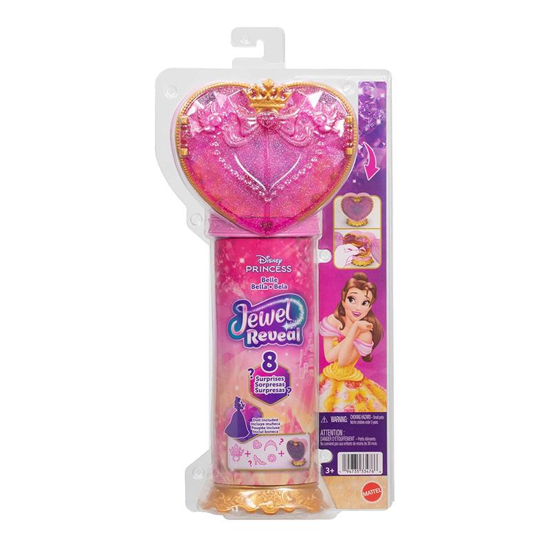 Disney Princesas Boneca Bela Jewel Reveal - Imagem 5