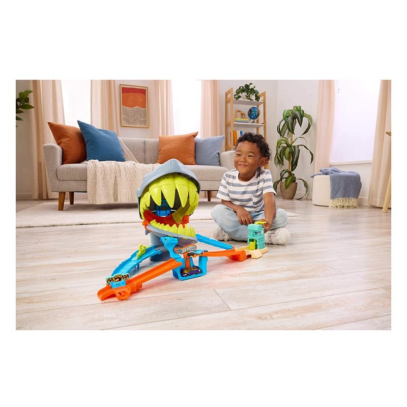 Hot Wheels Pista Playa de Boca de Tiburón - Imagen 1