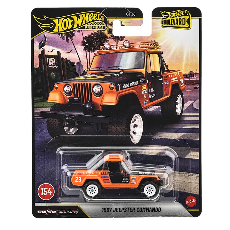 Hot Wheels Premium - Coche 1967 Jeepster Commando 1:64