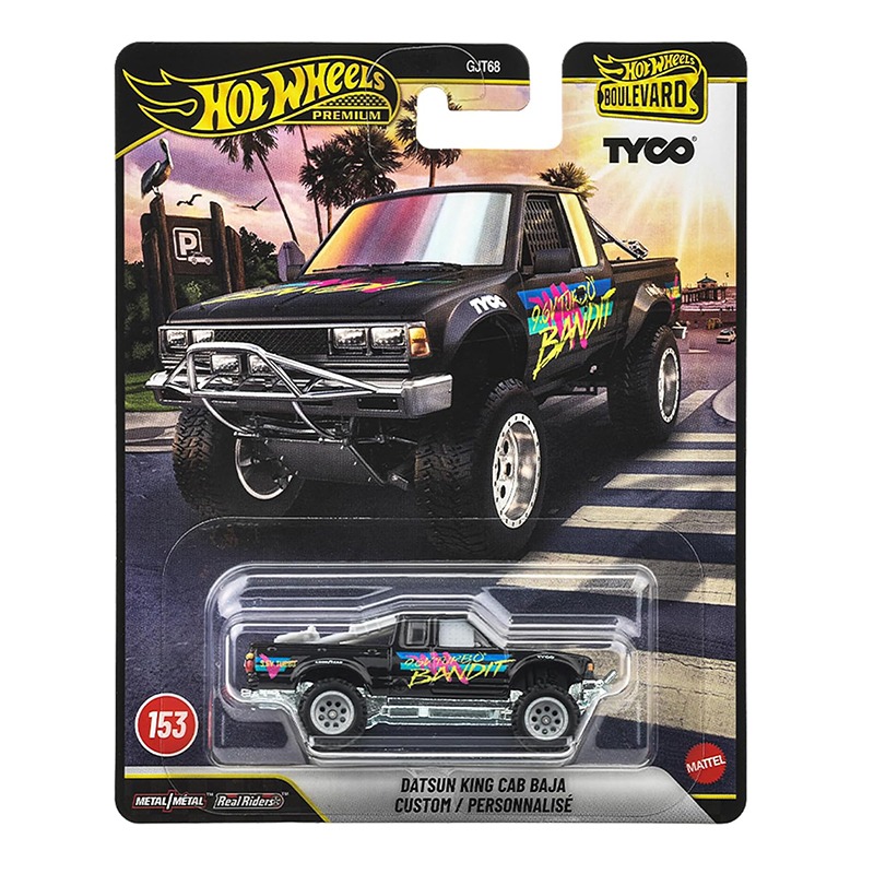 Hot Wheels Premium - Coche Datsun King Cab Baja Custom 1:64