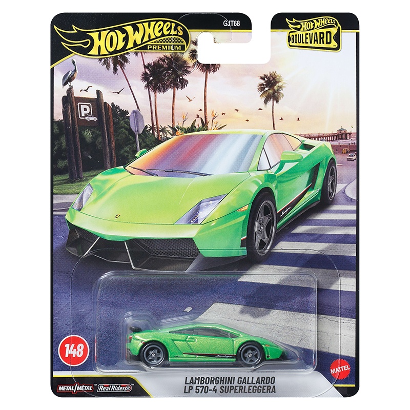 Hot Wheels Premium Boulevard Coche Lamborghini Gallardo