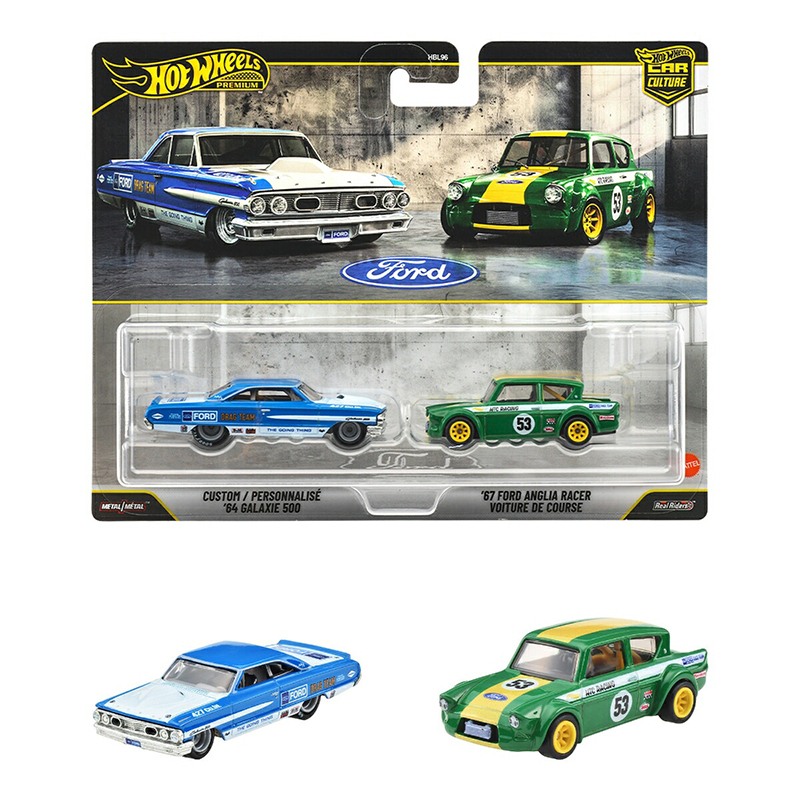 Hot Wheels Premium Pack 2 Coches Ford