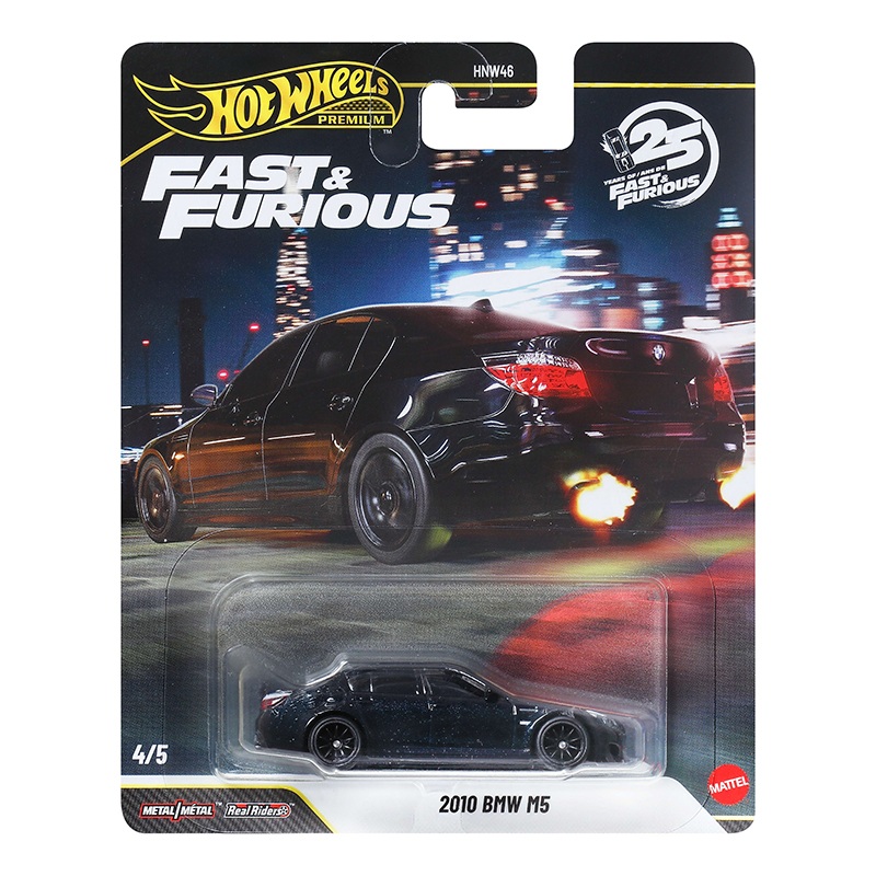 Hot Wheels Fast & Furious Coche 2010 BMW M5 1:64