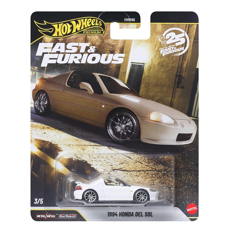 Hot Wheels Fast and Furious - Coche Honda del Sol 1:64