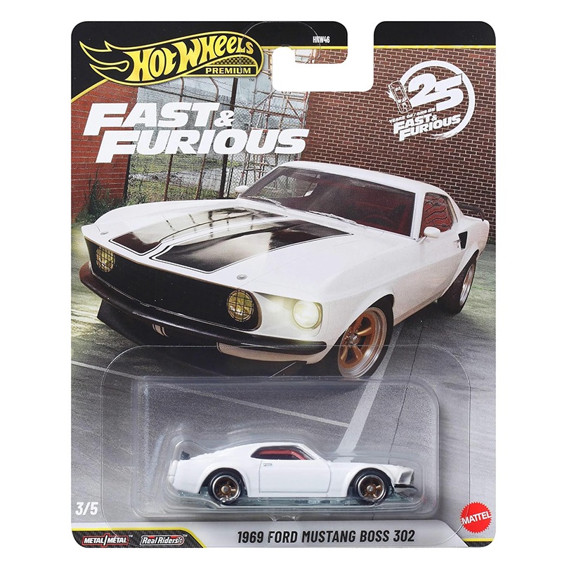 Hot Wheels Fast and Furious Carro Ford Mustang Boss 1:64