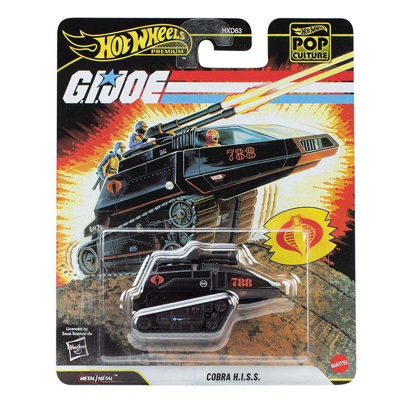 Hot Wheels Pop Culture GIJOE Tanc Cobra H.I.S.S.