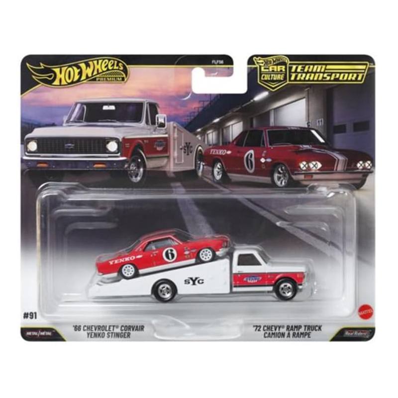 Hot Wheels Team Transport Camió Chevy amb Chevrolet 1:64