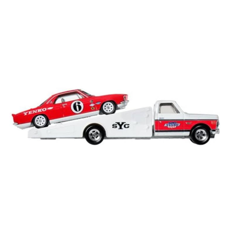 Hot Wheels Team Transport Camión Chevy con Chevrolet 1:64 - Imagen 1