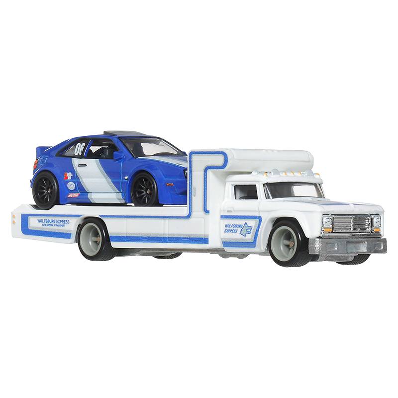 Hot Wheels Team Transport - Camión con Volkswagen Corrado VRG 1:64 - Imagen 3