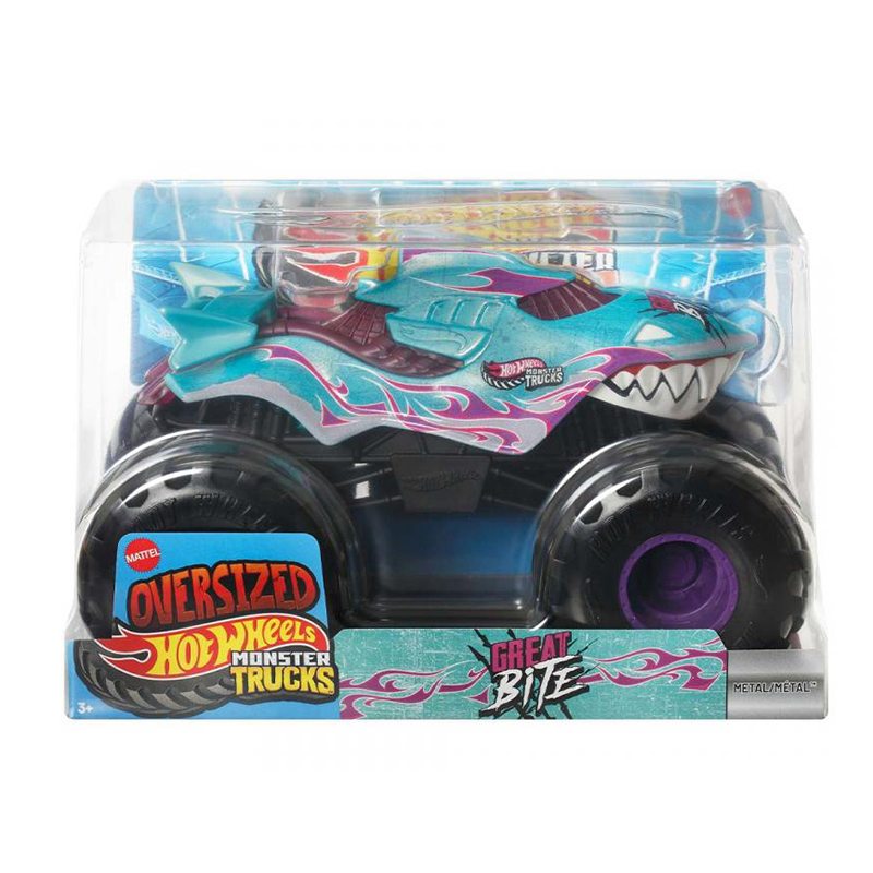 Hot Wheels Monster Trucks Great Bite 1:24