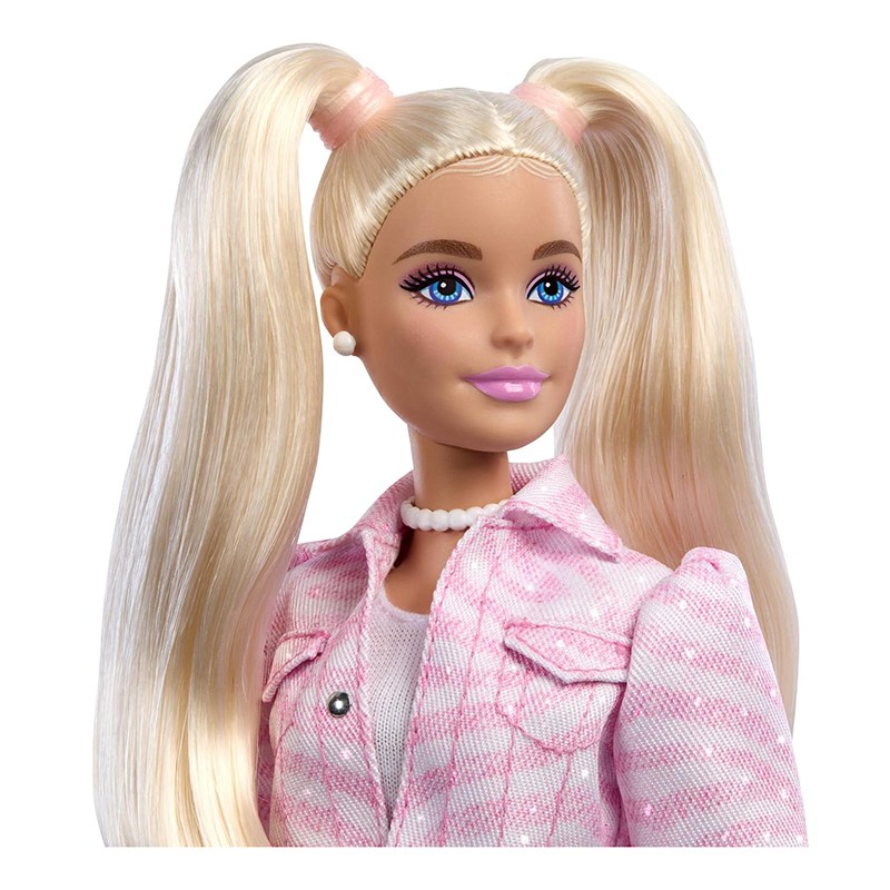 Barbie Deluxe Style Muñeca Conjunto Vaquero Rosa - Imagen 1